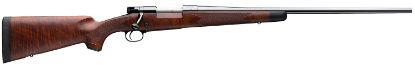 Picture of Winchester Repeating Arms 535203230 Model 70 Super Grade 7Mm Rem Mag Caliber With 3+1 Capacity, 26" Barrel, High Polished Blued Metal Finish & Satin Fancy Walnut Stock Right Hand (Full Size) 