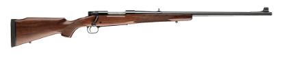 Picture of Winchester Repeating Arms 535205128 Model 70 Alaskan Full Size 30-06 Springfield 3+1 25" Brushed Polish Blued Sporter Barrel, Steel Receiver, Satin Walnut Monte Carlo Stock 