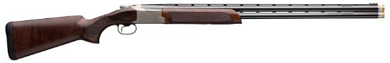 Picture of Browning 0135316009 Citori 725 Sporting Full Size 20 Gauge Break Open 3" 2Rd 32" Polished Blued Over/Under Vent Rib Barrel, Silver Nitride Steel Receiver, Fixed Grade Iii/Iv Black Walnut Stock 