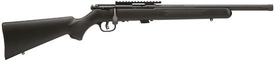 Picture of Savage Arms 93207 93 Fv-Sr 22 Wmr Caliber With 5+1 Capacity, 16.50" Threaded/Heavy Barrel, Matte Blued Metal Finish & Matte Black Synthetic Stock Right Hand (Full Size) 