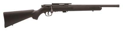 Picture of Savage Arms 96699 93R17 Fv-Sr 17 Hmr Caliber With 5+1 Capacity, 16.50" Threaded/Heavy Barrel, Matte Blued Metal Finish, Matte Black Synthetic Stock & Picatinny Rail Right Hand (Full Size) 