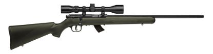 Picture of Savage Arms 26721 Mark Ii Fxp 22 Lr Caliber With 5+1 Capacity, 21" Barrel, Matte Blued Metal Finish & Od Green Synthetic Stock Right Hand (Full Size) Includes 3-9X40mm Scope 