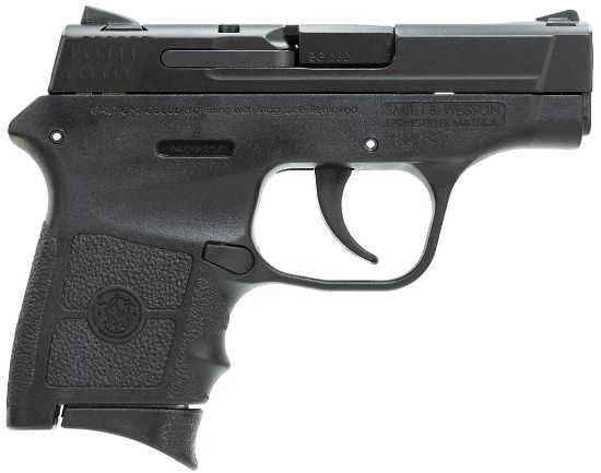 Picture of Smith & Wesson 109381 M&P Bodyguard Micro-Compact Frame 380 Acp 6+1 2.75" Black Armornite Stainless Steel Barrel & Serrated Slide, Matte Black Polymer Frame & Finger Groove Grip, Ambidextrous 