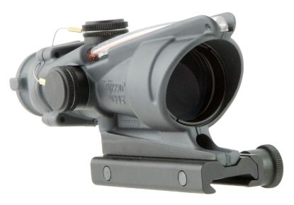 Picture of Trijicon 100308 Acog Sniper Gray 4X 32Mm Illuminated Red Chevron .223/5.56 Bdc Reticle 