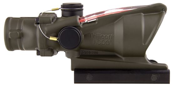 Picture of Trijicon 100309 Acog Od Green 4X32mm Illuminated Red Chevron .223/5.56 Bdc Reticle 