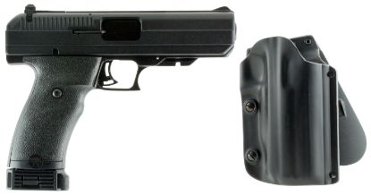 Picture of Hi-Point 34010M5x Jcp 40 S&W Caliber With 4.50" Barrel, 10+1 Capacity, Overall Black Finish, Picatinny Rail Frame, Serrated Steel Slide & Polymer Grip, Galco M5x Holster 