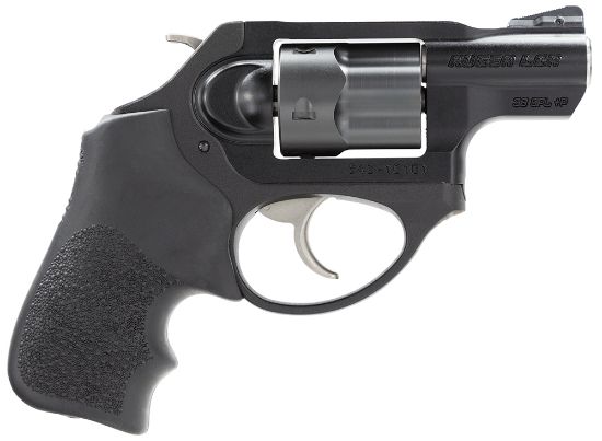 Picture of Ruger 5430 Lcrx Small Frame 38 Special +P 5 Shot, 1.87" Matte Black Steel Barrel, Black Pvd Cylinder, Matte Black Aluminum Frame, Black Hogue Tamer Monogrip, Exposed Hammer 