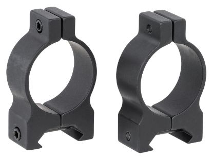 Picture of Browning 12564 Weaver-Style Scope Rings Matte Black Browning Ab3/A-Bolt/X-Bolt 30Mm Low 