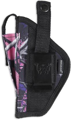 Picture of Bulldog Fsn3mdg Extreme Owb Muddy Girl Camo Nylon Belt Loop/Clip Fits Taurus Millennium Fits 2.50-3.75" Barrel Ambidextrous 