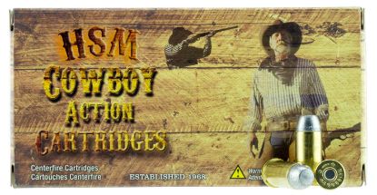 Picture of Hsm 44R1n Cowboy Action 44 Russian 200 Gr Round Nose Flat Point 50 Per Box/ 10 Case 