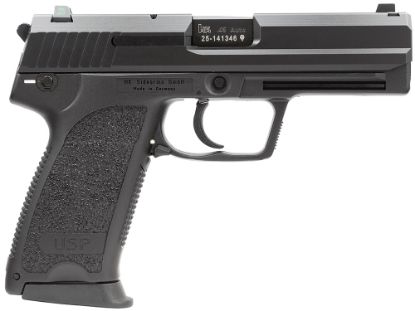 Picture of Hk 81000323 Usp V1 45 Acp 4.41" 12+1 (3) Black Black Steel Slide Black Polymer Grip Night Sights 