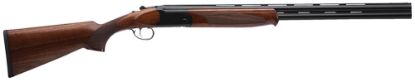 Picture of Stevens 22165 555 12 Gauge 28" Over/Under 3" Black Semi-Gloss Oiled Turkish Walnut Ambidextrous Hand 