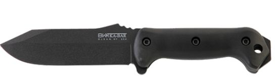 Picture of Ka-Bar Bk10 Becker Crewman 5.50" Fixed Clip Point Plain Black 1095 Cro-Van Blade, Black Ultramid Handle, Includes Sheath 