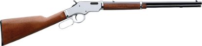 Picture of Taylors & Company 550223 Uberti Scout 22 Lr Caliber With 14+1 Capacity, 19" Blued Barrel, Chrome-Plated Metal Finish & Walnut Stock Right Hand (Full Size) 