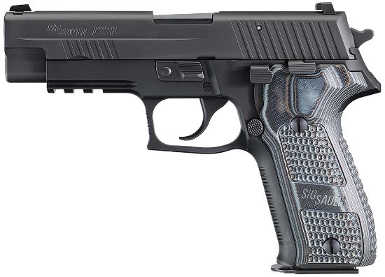 Picture of Sig Sauer 226R9xtmblkgryca P226 Full Size Extreme *Ca Compliant 9Mm Luger 4.40" 10+1 Black Hardcoat Anodized Black Hogue G10 Piranha Grip 