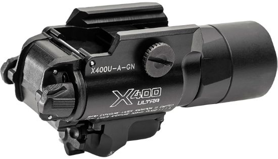 Picture of Surefire X400uagn X400u-A-Gn Ultra Black Anodized 1,000 Lumens White Led/Green Laser 