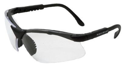 Picture of Radians Rv0110cs Revelation Shooting Glasses Adult Clear Lens Anti-Fog Black Frame 