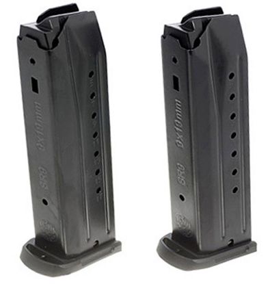 Picture of Ruger 90449 Sr9c Value Pack 17Rd Magazine Fits Ruger Sr/Src/9E 9Mm Luger Blued 2 Pack 