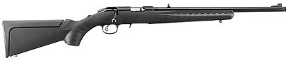 Picture of Ruger 8306 American Rimfire Compact Compact 22 Lr 10+1 18" Satin Blued Threaded Barrel, Satin Blued Drilled & Tapped Steel Receiver, Black Synthetic Adjustable Stock, Right Hand 