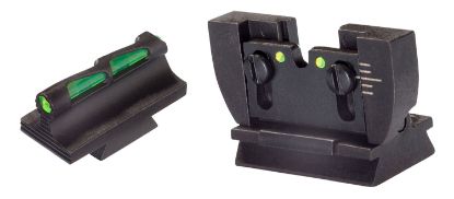 Picture of Hiviz Rg1022 Ruger 10/22 Rifle Interchangeable Sight Set Litewave Black Front And Rear 