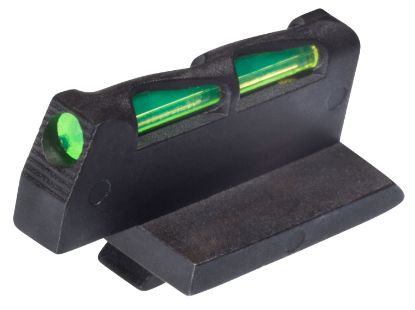 Picture of Hiviz Gplw01 Ruger Gp100 Litewave Front Sight Black | Green Interchangeable Fiber Optic 