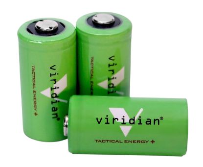 Picture of Viridian 3500006 Cr123 Battery Green 3.0 Volts 1,750 Mah (3) Single Pack 