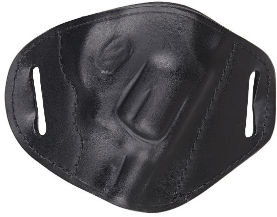 Picture of Bulldog Mlbrs Molded Owb Black Leather Belt Slide Fits S&W J Frame Fits 2-4" Barrel Right Hand 