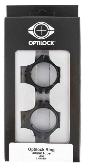 Picture of Tikka S1300929 Opti-Lock Rings Black 30Mm Low 