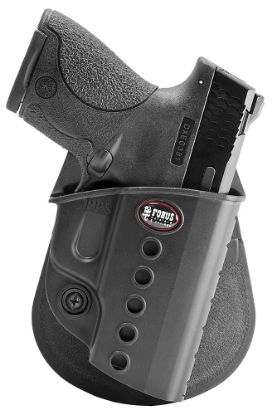 Picture of Fobus Sws Passive Retention Evolution Owb Black Polymer Paddle Fits S&W M&P Shield 9/40 Fits Walther Pps Fits Taurus Slim 708 Right Hand 