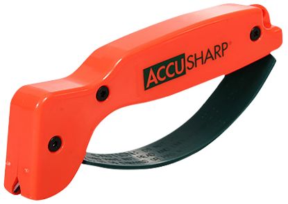 Picture of Accusharp 014C Sharpener Hand Held Tungsten Carbide Sharpener Orange 