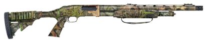 Picture of Mossberg 53265 500 Tactical Turkey 12 Gauge 5+1 3" 20" Vent Rib Barrel, Dual Extractors, Overall Mossy Oak Obsession, Synthetic 6 Position Stock W/Shell Holder, Includes X-Factor Ported Choke 