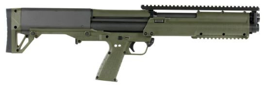 Picture of Kel-Tec Ksggrn Ksg Od Green 12 Gauge 18.50" 3" 14+1 Od Green Rec/Barrel Od Green Polymer Fixed Stock & Grip 