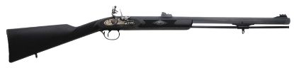 Picture of Traditions R3200850 Deerhunter 50 Cal 24" Flintlock Blued Black Synthetic Stock 