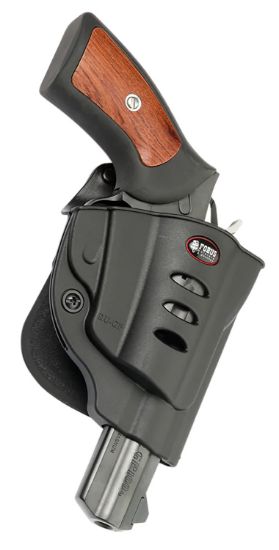 Picture of Fobus Rugprp Passive Retention Evolution Owb Black Polymer Roto Paddle Fits Ruger Gp100 Right Hand 