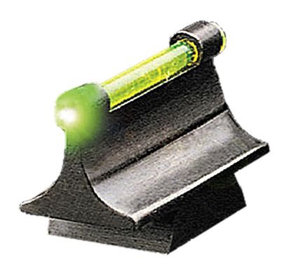 Picture of Truglo Tg95450rg 3/8" Dovetail Front Sight Black 0.450" Green Ramp For Rifles 