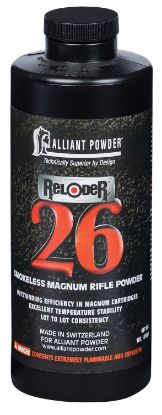 Picture of Alliant Powder Reloder26 Rifle Powder Reloder 26 Rifle Multi-Caliber Magnum 1 Lb 