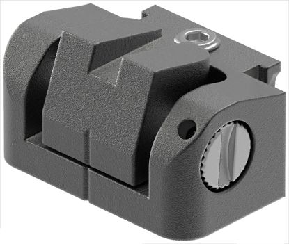 Picture of Leupold 120058 Deltapoint Pro Rear Iron Sight Co-Witness, Black Aluminum 