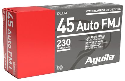 Picture of Aguila 1E452110 Target & Range Handgun 45Acp 230Gr Full Metal Jacket 50 Per Box/20 Case 