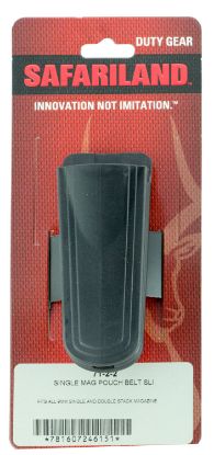 Picture of Safariland 7122 Double Mag Pouch Belt Slide Mount, Black Polymer Fits 1.50" - 2.25" Wide Belt 