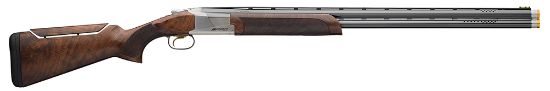 Picture of Browning 0180027010 Citori 725 Pro Sporting 20 Gauge 2.75" 2Rd 30" Blued Ported Barrels, Silver Nitride Finished Engraved Receiver With Gold Accents, Black Walnut Stock With Pro Fit Adjustable Comb 