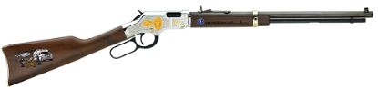 Picture of Henry H004ems Golden Boy Ems Tribute Edition 22 Lr, 16 Lr/21 Short, 20" Blued 20" Octagon Steel Barrel, Nickel-Plated Steel Engraved Receiver, American Walnut Stock Engraved, Right Hand 