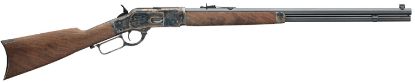 Picture of Winchester Guns 534217137 Model 1873 Sporter 38 Special, 357 Mag 14+1 Cap 24" Octagon Barrel Color Case Hardened Rec Satin Oiled Walnut Fixed Straight Grip Stock Right Hand (Full Size) 