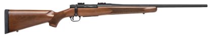 Picture of Mossberg 27835 Patriot 243 Win 5+1 22" Fluted Barrel W/Recessed Match Crown, Matte Blued Metal Finish, Spiral-Fluted Bolt, Walnut Stock, Drop Box Magazine, Adjustable Lba Trigger 