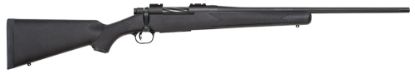 Picture of Mossberg 27843 Patriot 22-250 Rem Caliber With 5+1 Capacity, 22" Fluted Barrel, Matte Blued Metal Finish & Black Synthetic Stock Right Hand (Full Size) 