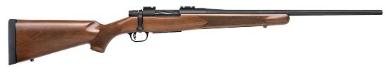 Picture of Mossberg 27849 Patriot 7Mm-08 Rem 5+1 22" Fluted Barrel W/Recessed Match Crown, Matte Blued Metal Finish, Spiral-Fluted Bolt, Walnut Stock, Drop Box Magazine, Adjustable Lba Trigger 