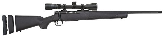 Picture of Mossberg 27867 Patriot Super Bantam 308 Win Caliber With 5+1 Capacity, 20" Fluted Barrel, Matte Blued Metal Finish & Black Synthetic Stock Right Hand (Youth) Includes 3-9X40mm Scope 