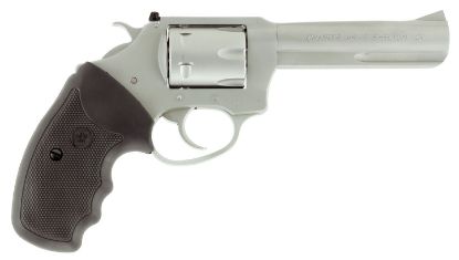 Picture of Charter Arms 72342 Pathfinder Target Small 22 Wmr, 8Rd 4.20" Matte Stainless Steel Barrel & Cylinder, Anodized Aluminum Frame W/Black Finger Grooved Rubber Grip, Exposed Hammer 