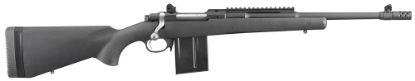 Picture of Ruger 6830 Scout 308 Win/7.62 Nato 10+1 16.10" Free-Floating Barrel, Muzzle Brake, Matte Black Fixed Aluminum Bedding Stock, Three-Position Safety, Optics Ready 