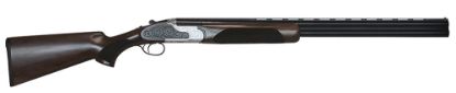 Picture of Cz-Usa 06456 Wingshooter Elite 20 Gauge 3" 2Rd 28" Gloss Black Chrome Barrel, Engraved Satin-Gloss Chrome Metal Finish, Turkish Walnut Stock Includes 5 Chokes 