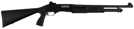 Picture of Stevens 22439 320 Security 20 Gauge 3" 5+1 18.50" Matte Blued Carbon Steel Barrel, Matte Black Fixed Pistol Grip Stock Ambidextrous, Ghost Ring Sight 